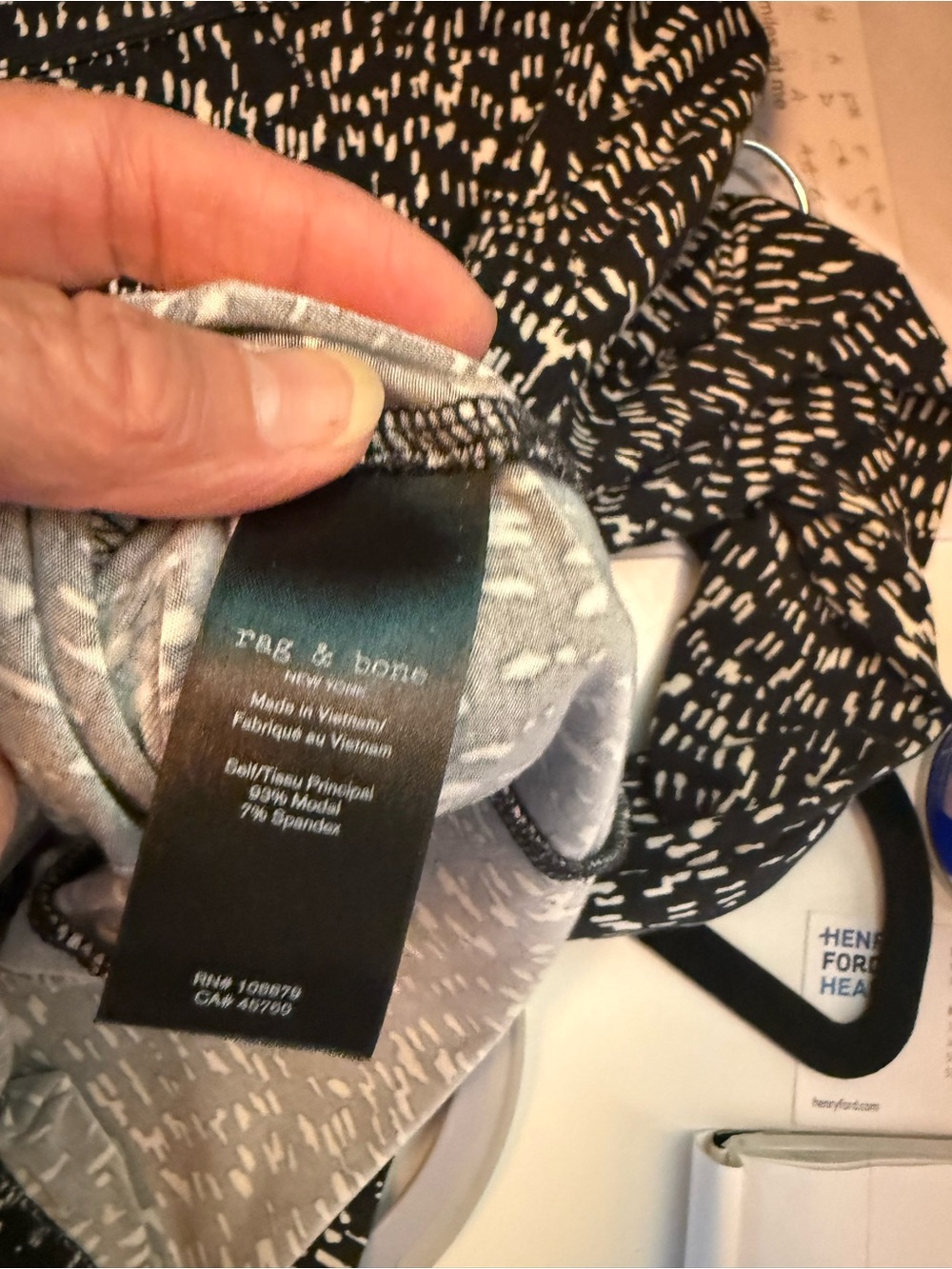 Rag & bone tee top M - Picture 4 of 4